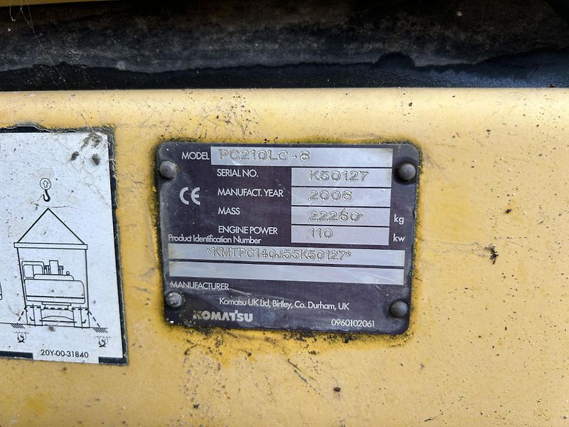 Komatsu (2006) PC210LC-8 - fotka 6 z 13