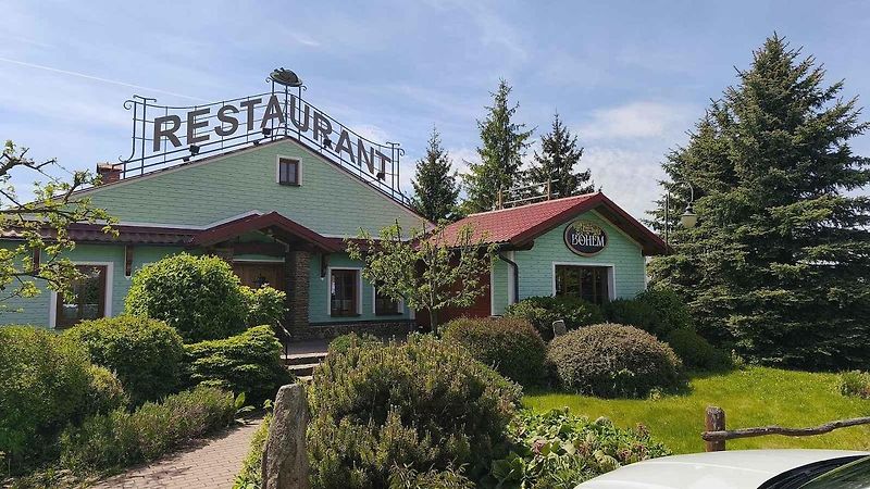 V Restauraci Motogrill u Humpolce jsme si dali poctivou dršťkovou a knedlo, zelo, vepřo.