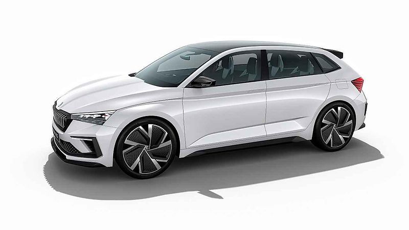 Škoda Vision RS je hatchback, který příští rok v umírněné podobě nahradí současný Rapid