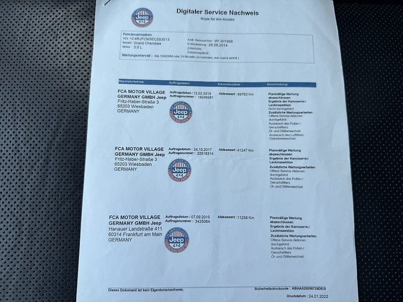 Jeep Grand Cherokee (2014) 3.0CRD Navi Kůže Vzduch Pano - fotka 29 z 50