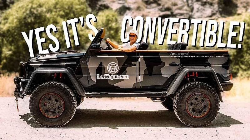 Mercedes-Benz G500 4×42 Cabriolet.