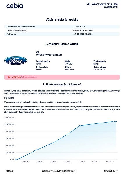 Ford Mondeo 2.0 EB Titanium AWD REZERVACE - fotka 47 z 71