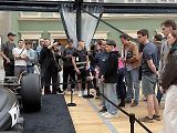 Vůz stáje McLaren obdivují fanoušci Formule 1 na brněnském Zelném trhu od soboty. Podívat se na něj mohou do úterý 27. května.