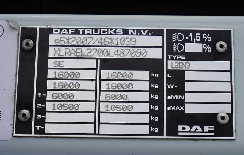 DAF LF 260 / EURO 6 / ACC / IZOTERMA  - fotka 11 z 47