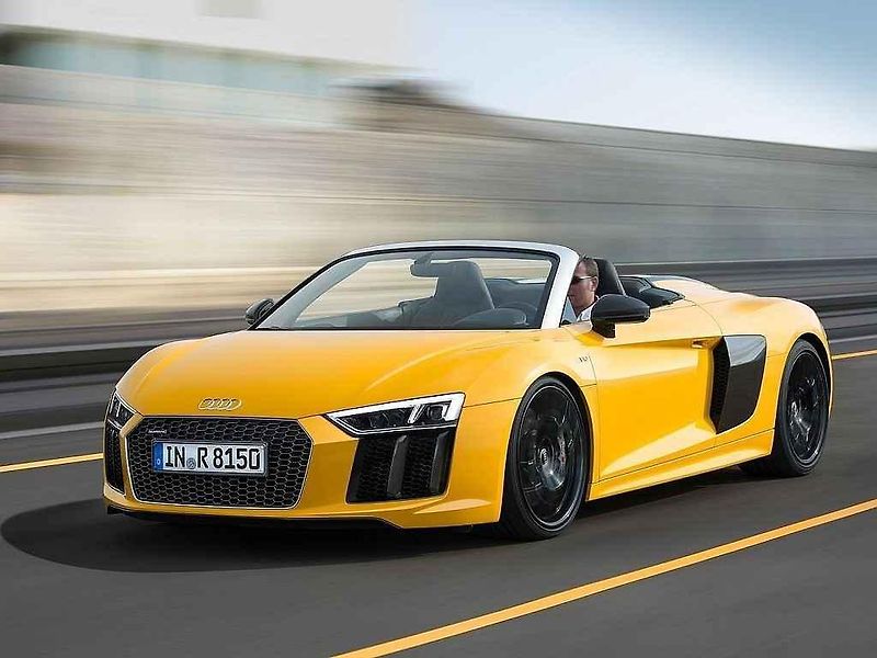 Audi R8 Spyder V10.