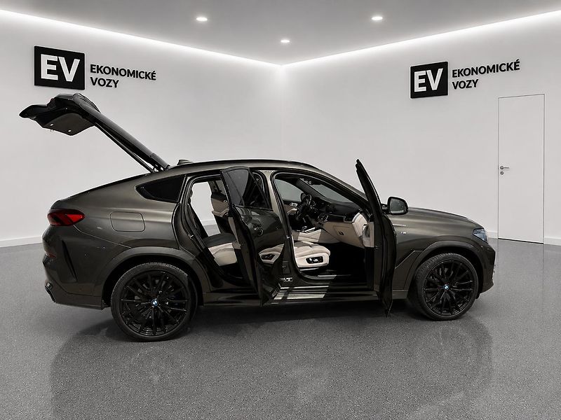 BMW X6 (2021) 40D, M-SPORT,ČR,1 MAJITEL - fotka 6 z 42