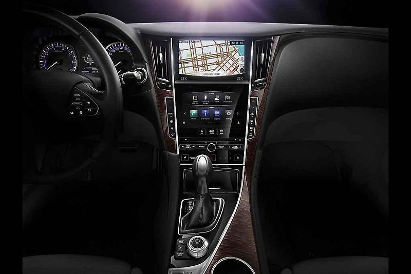 Infiniti Q50.