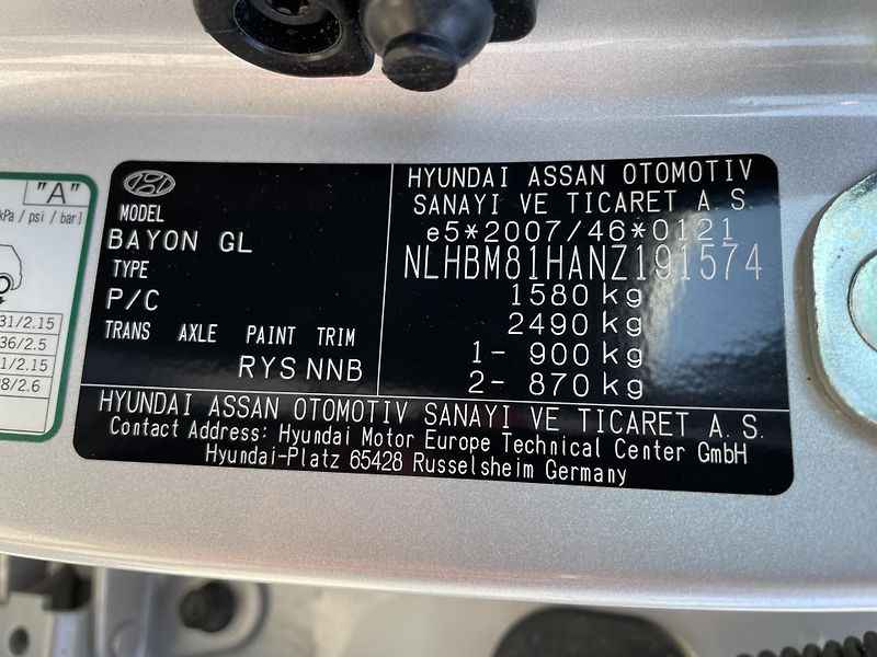 Hyundai Bayon 1,2i/62kW - Comfort Club - fotka 48 z 56
