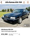 Alfa Romeo 164 Super 2,0 V6 Turbo 148kW - náhled 20