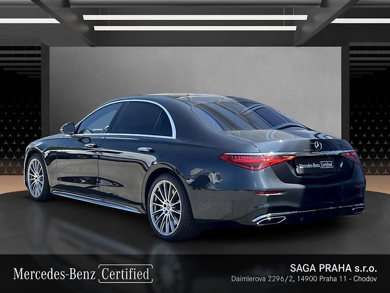 Mercedes-Benz Třídy S 400d 4MATIC L AMG Line Chauffe - fotka 7 z 25