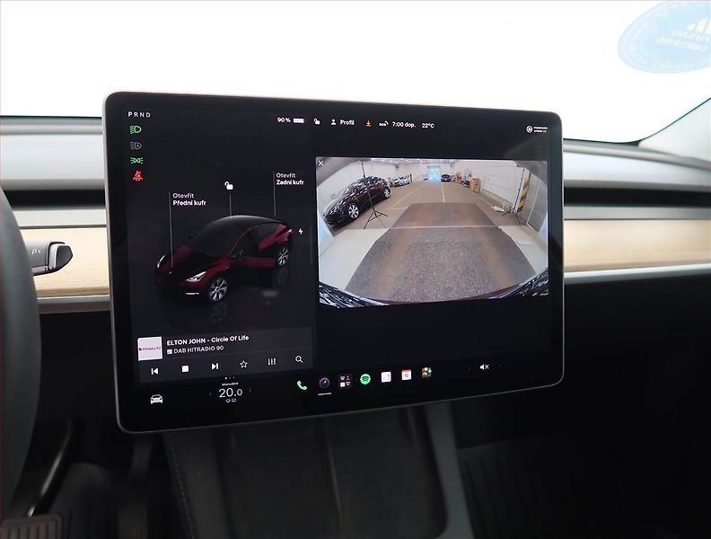 Tesla Model Y (2023) Long Range AWD 79kWh, SoH 94% - fotka 16 z 33