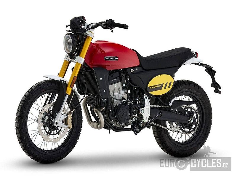Fantic Caballero Scrambler 500 (2026) MY2025 - fotka 7 z 16