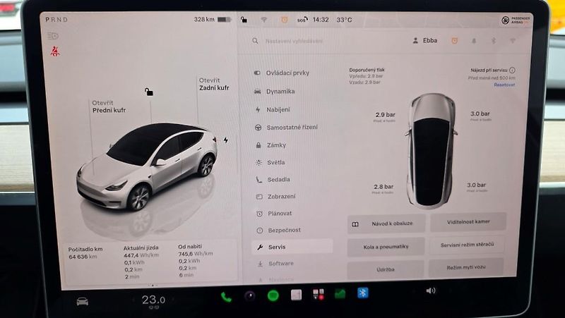 Tesla Model Y (2023) Long Range AWD DE SoH 93,7% TZ - fotka 25 z 34