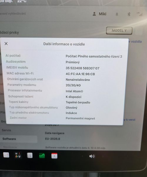 Tesla Model Y (2021) TEPELKO*ZÁRUKA*TAŽNÉ*AWD* - fotka 14 z 45