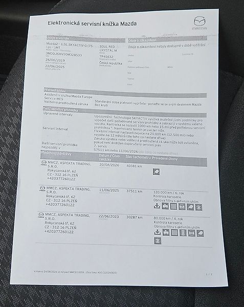 Mazda 2 1,5L SKYACTIV-G 55kW, ČR,1.maj - fotka 32 z 32