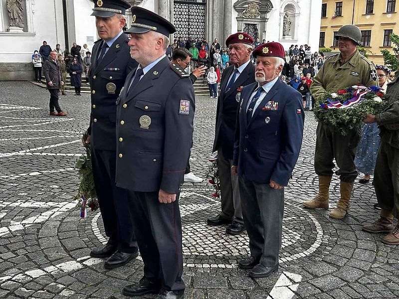 Oslavy osvobození v Klatovech.