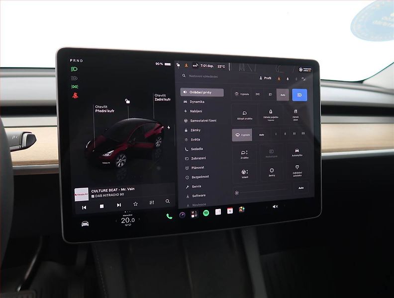 Tesla Model Y (2023) Long Range AWD 79kWh, SoH 94% - fotka 18 z 33