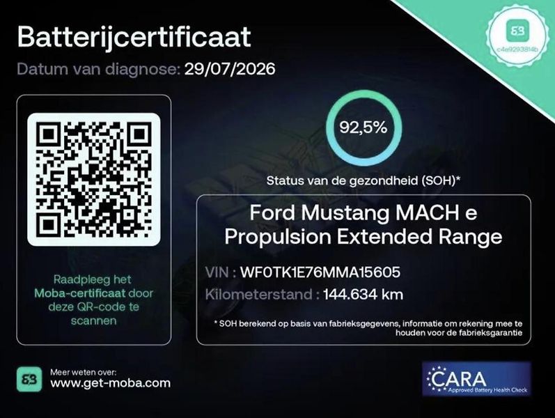 Ford Mustang Mach-E Extended RWD 98 kWh DPH TZ - fotka 26 z 26