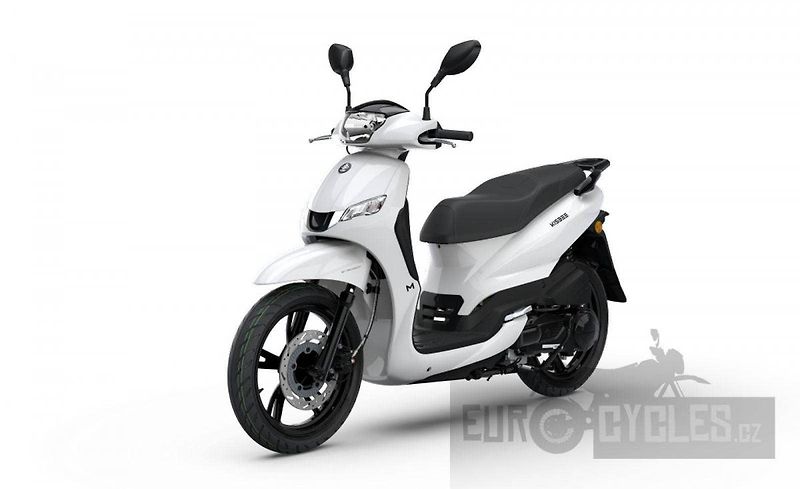 Peugeot (2025) Kisbee M 125 ANTARCTICA WHITE - fotka 5 z 9