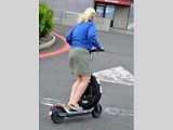 Pneumatiku je možné přemístit i na elektrokoloběžce.