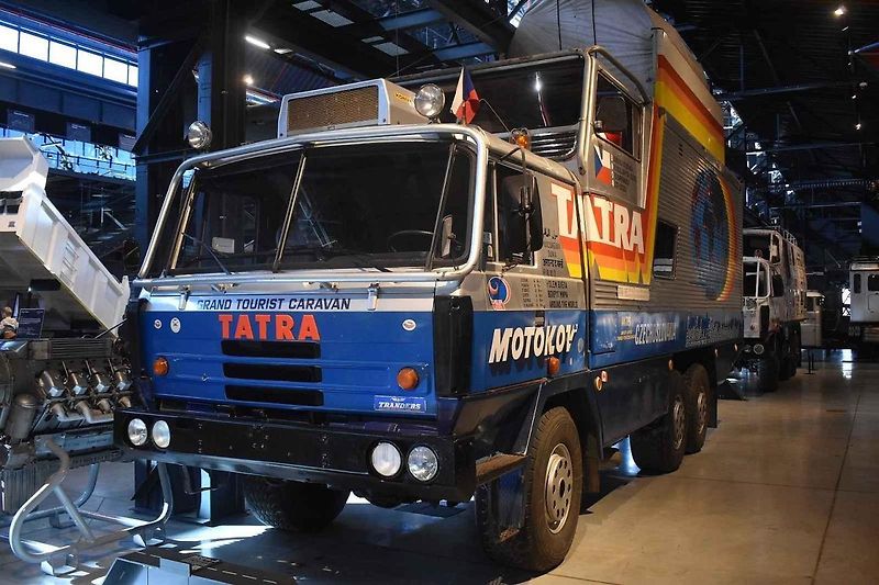 Tatra 11 v muzeu nákladních automobilů v Kopřivnici