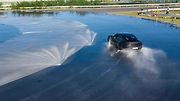 Porsche Taycan - rekord v driftování