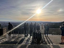 Kahlenberg je místo společných výletů a fotografií.