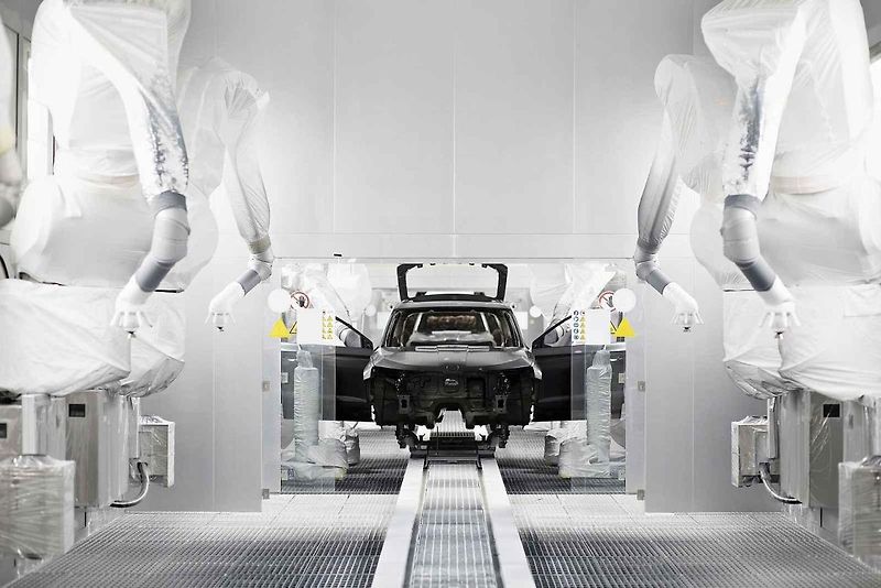 Továrna na výrobu automobilů ve vietnamské provincii Quang Ninh.