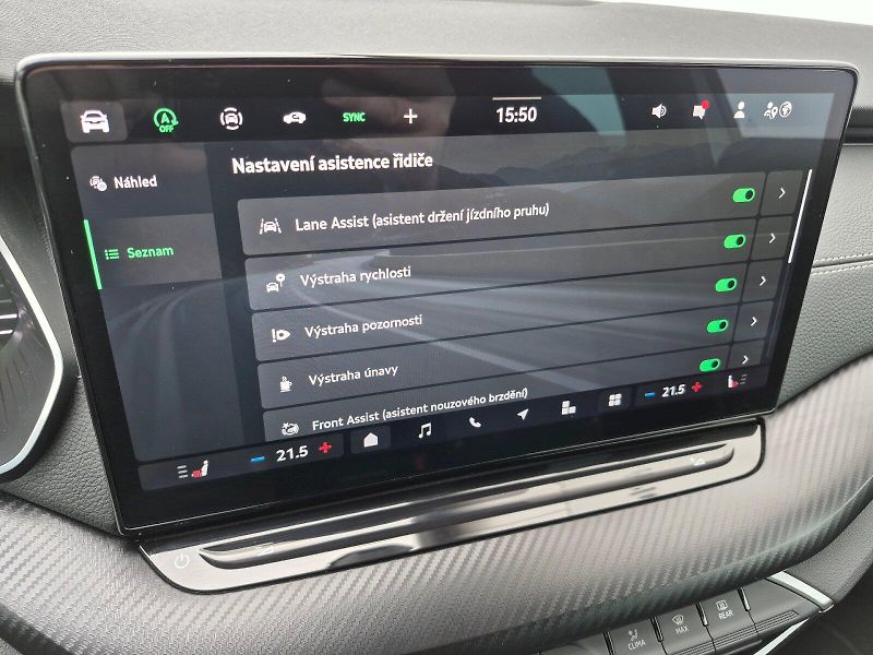 Škoda Octavia (2025) Sportline 1.5 TSI 110kW MHEV D - fotka 22 z 30