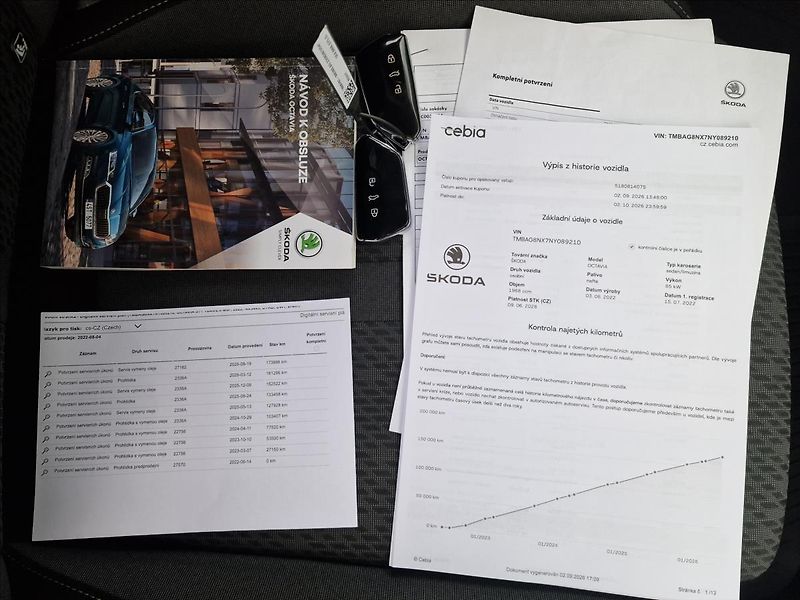 Škoda Octavia 2.0TDI Style, původ ČR,1.Maj. - fotka 48 z 50