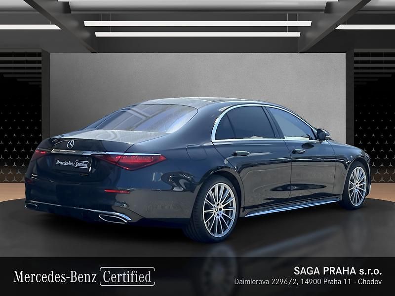 Mercedes-Benz Třídy S 400d 4MATIC L AMG Line Chauffe - fotka 4 z 25