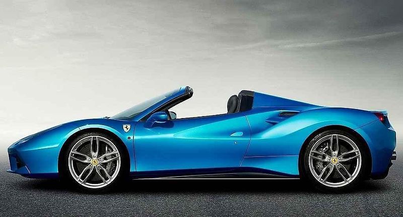 Ferrari 488 Spider.