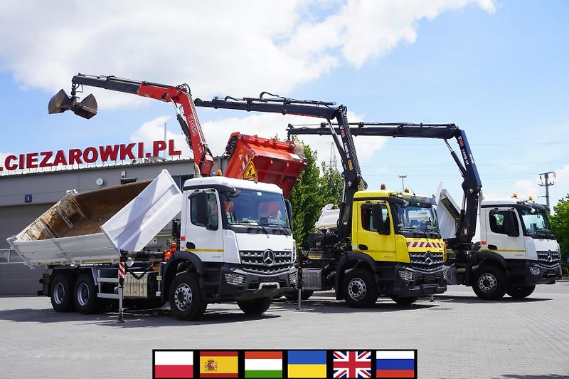 Mercedes-Benz Ostatní (2017) Arocs 2636 / 6x4 / HDS Fassi - fotka 2 z 24
