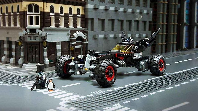 Chevrolet z lega postavil Batmobil v životní velikosti.