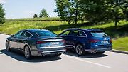 Audi A5 Sportback g-tron a A4 Avant g-tron.