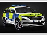 Škoda Kodiaq vRS v barvách britské policie