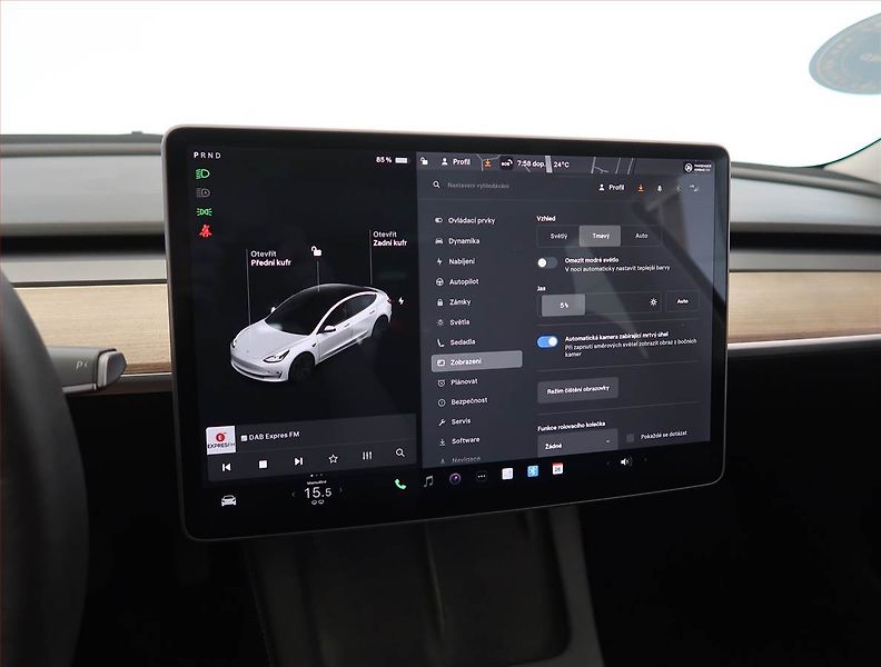Tesla Model 3 (2021) Std Range Plus LFP, SoH 93% - fotka 25 z 33