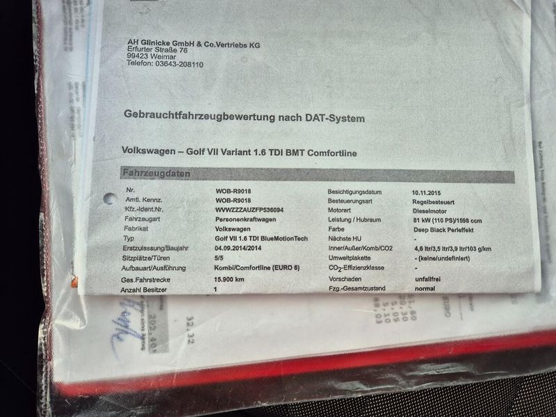 Volkswagen Golf (2014) 1.6TDI Serviska,TOP STAV - fotka 18 z 30