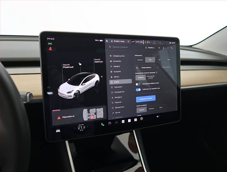 Tesla Model 3 (2020) Long Range 4WD 78kWh, SoH 89% - fotka 23 z 31