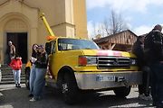 V Příbrami se sjela historická auta a motorky v rámci tradiční akce Česká Route 66.