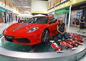 Sbírka papírových modelů monopostů F1 Ferrari Milana Pauluse