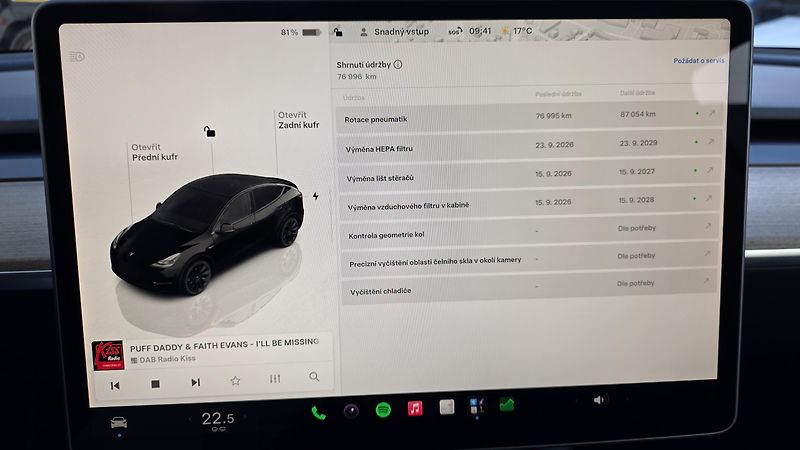 Tesla Model Y (2024) Long Range AWD DE SoH93,6% TZ - fotka 33 z 43