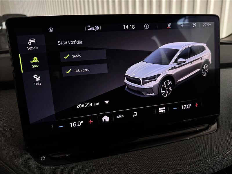 Škoda Enyaq IV80 150kW TAŽNÉ SOH 88% - fotka 20 z 43