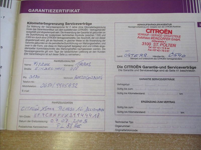 Citroën Xsara Picasso 1,6 i, klima, servis, tažné, - fotka 29 z 35