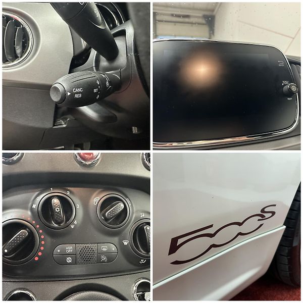 Fiat 500 (2017) 500S 1.2*NAVI*TEMPOMAT*7” DISP - fotka 17 z 17