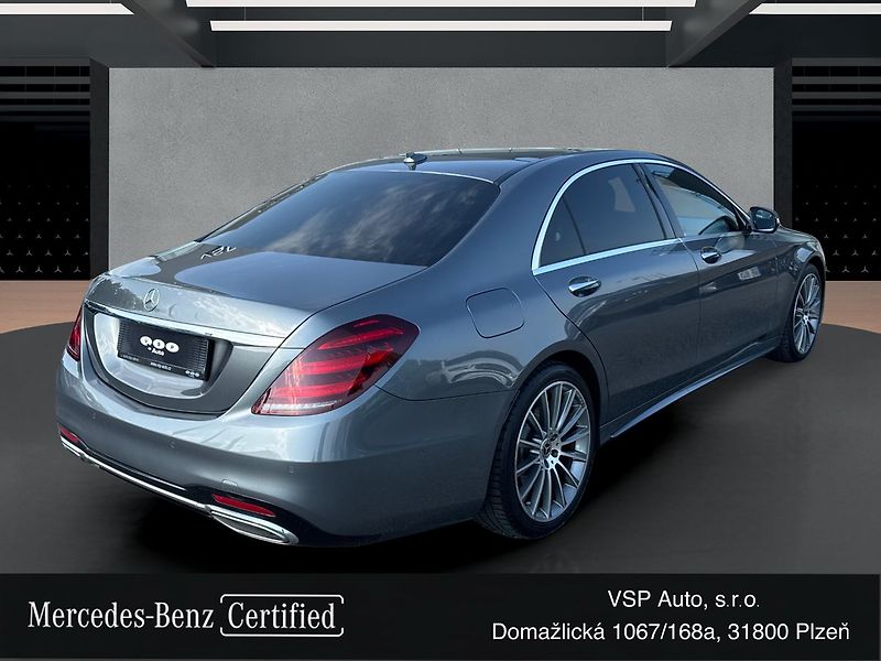 Mercedes-Benz Třídy S AMG paket 400d L 4MATIC - fotka 5 z 24