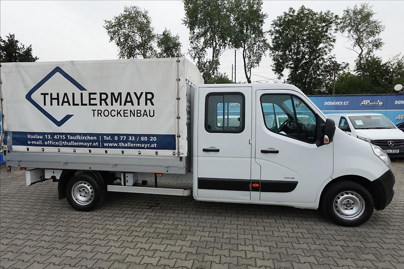 Opel Movano 2,3 CDTI  DVOJKABINA 7MÍST VAL - fotka 6 z 20