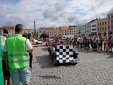 Start Orientační jízdy, která dává majitelům veteránů možnost si zazávodit