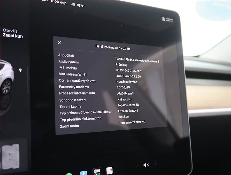 Tesla Model Y (2023) Long Range AWD 79kWh, SoH 96% - fotka 21 z 32