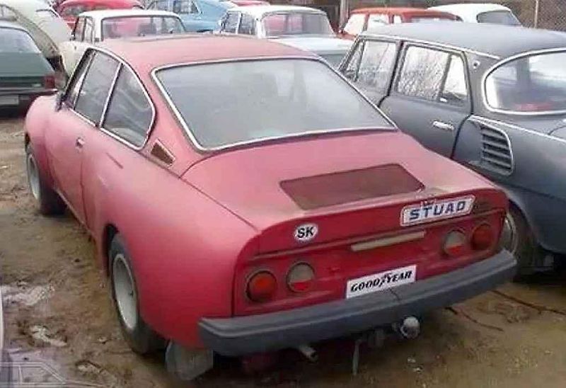 Tajemná Škoda Coupé ze druhé poloviny 70. let.